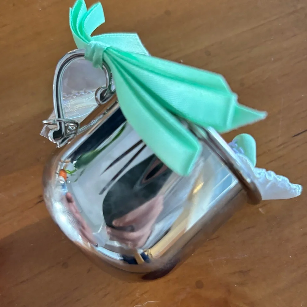 1999 Baby's First Christmas - Silver Cup Hallmark